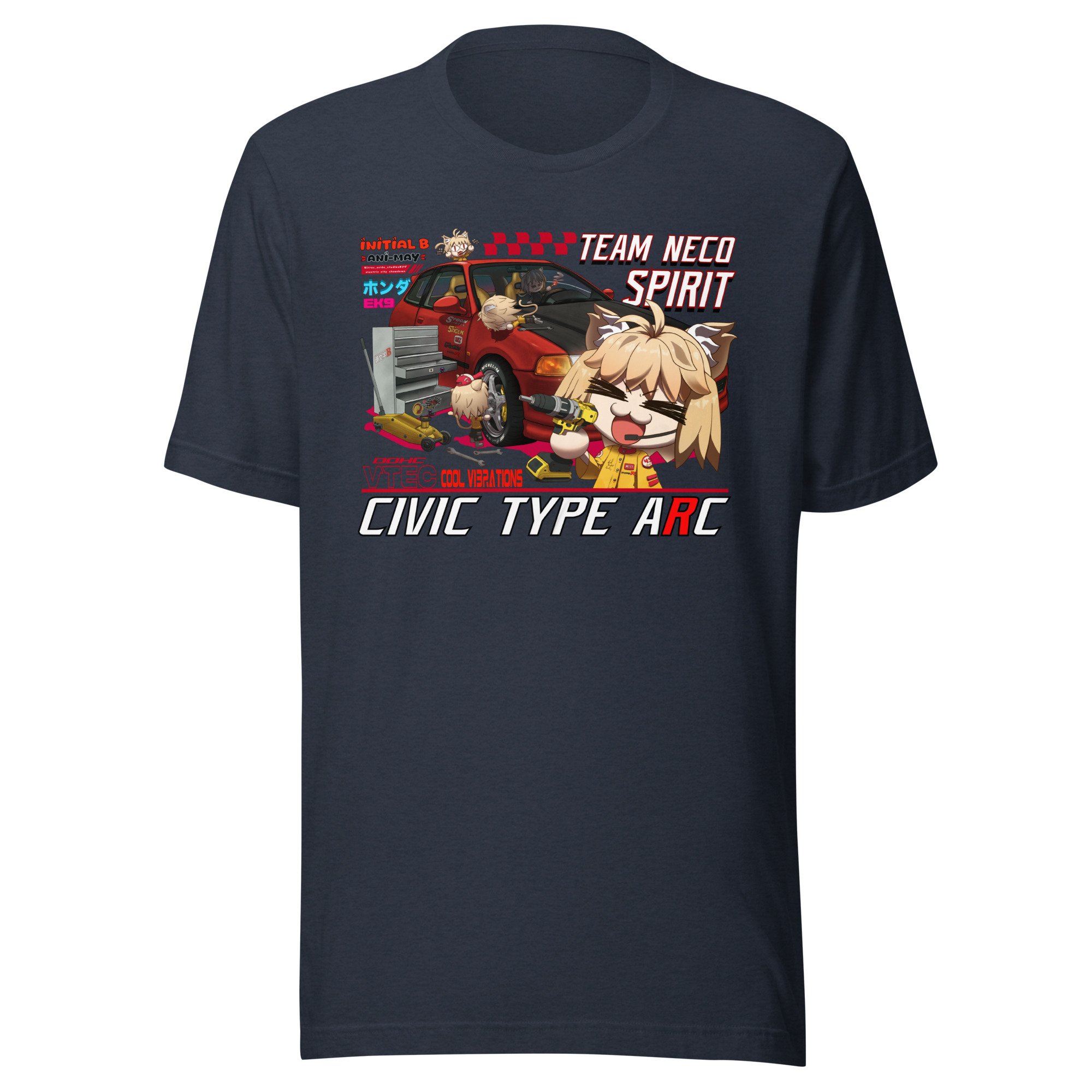 Initial B - Neco Arc Shirt (Dark) - Image 2