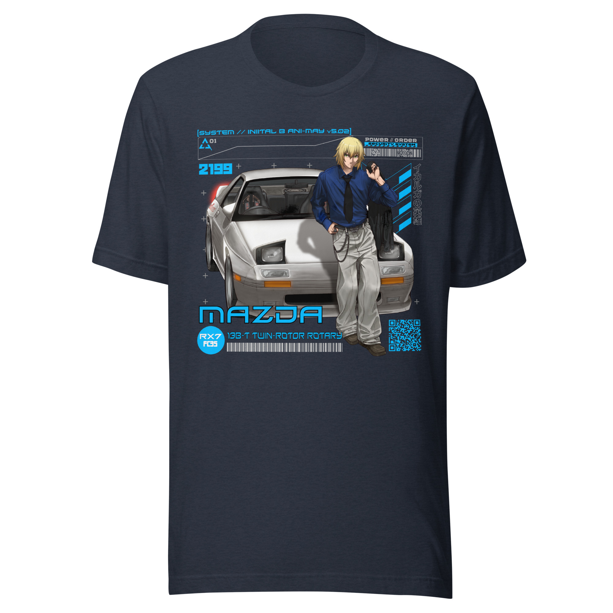 Initial B - Jin Kisaragi Shirt - Image 4