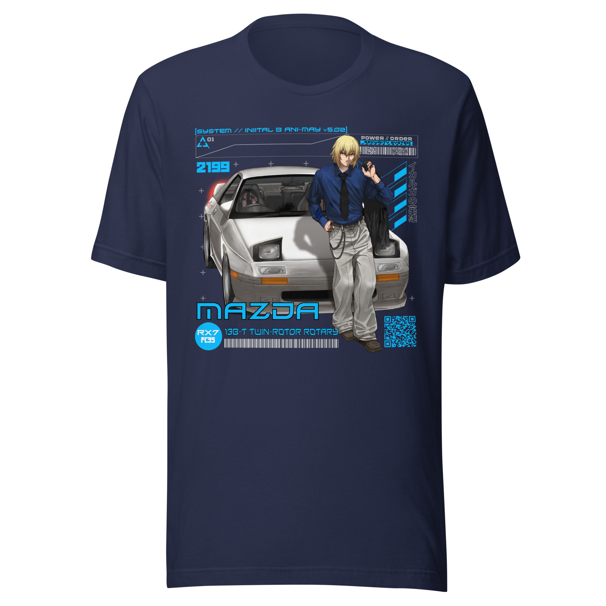 Initial B - Jin Kisaragi Shirt - Image 3